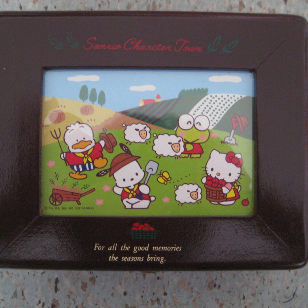 Sanrio Character "Hello Kitty, Pochacco, Pekkle, Keroppi" Jewelry Box 1993